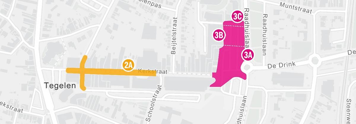 Fasering planning fase 2A en 3